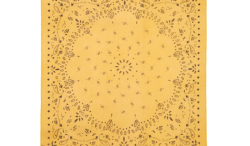 Kujten Extra Large Cashmere Bandana Effy Marigold