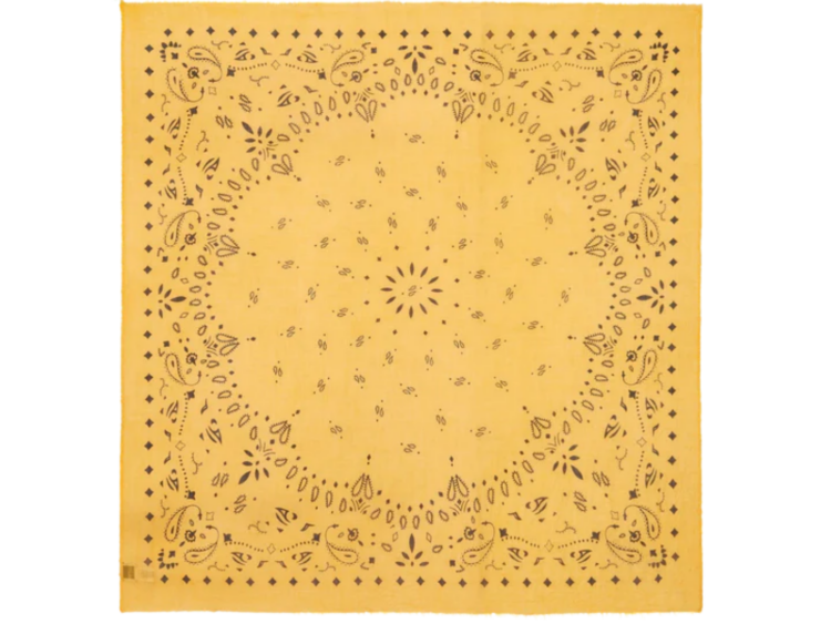 kujten extra large cashmere bandana effy marigold 1 1