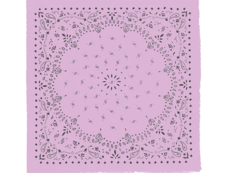 kujten extra large cashmere bandana effy morning pink 1 1