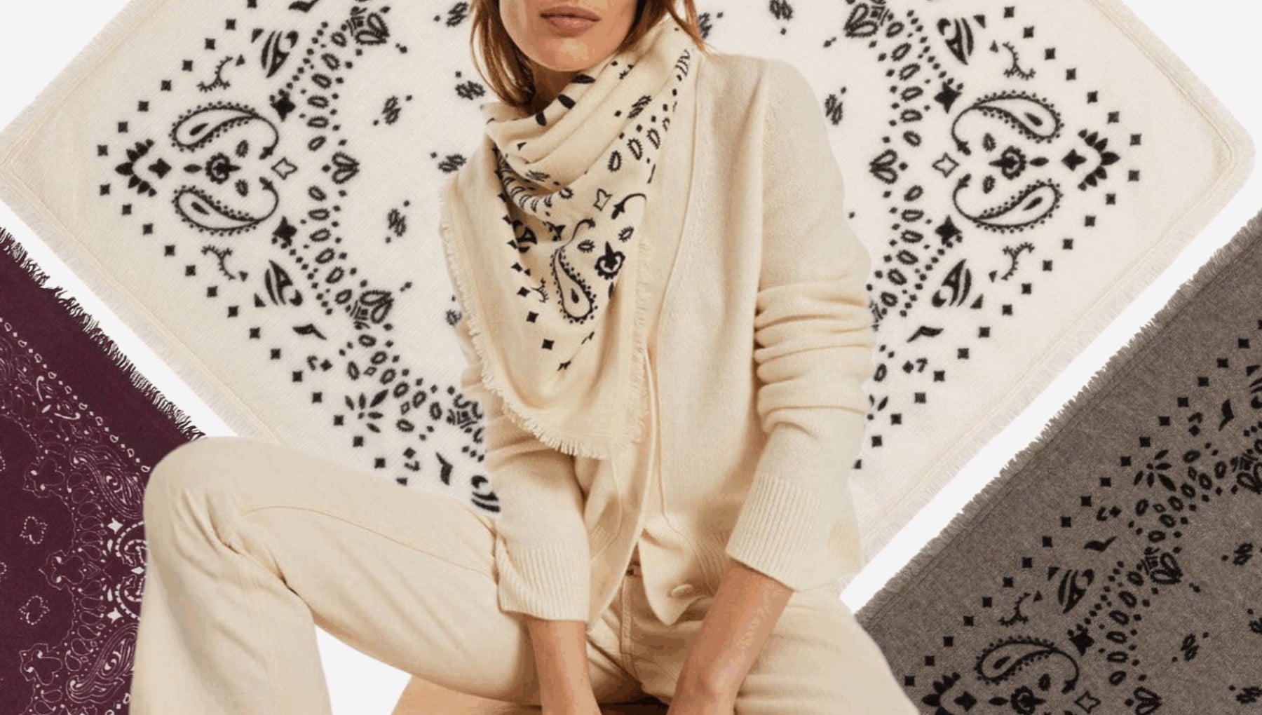 Kujten kasmir bandana koleksiyonu