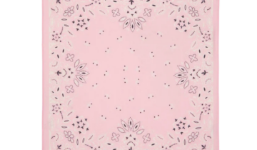 Kujten Large Bandana Helia Candy Pink