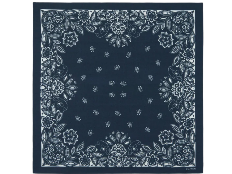 kujten large bandana helia dark navy blue 1 1