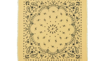 Kujten Large Cashmere Bandana Hachiko Anise