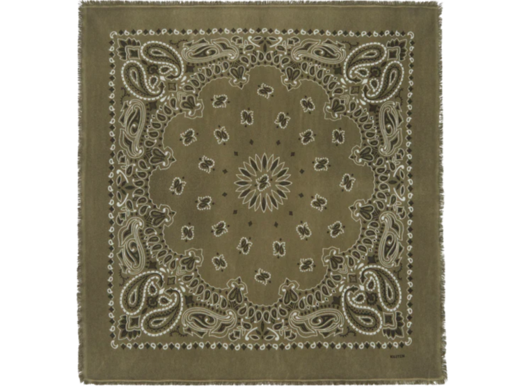 kujten large cashmere bandana hachiko bico cactus 1 1