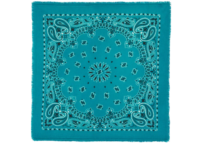 Kujten Large Cashmere Bandana Hachiko Bico Jade Green
