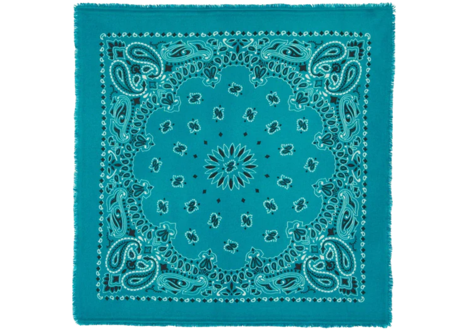 kujten large cashmere bandana hachiko bico jade green 1 1