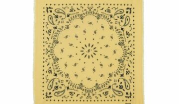 Kujten Small Cashmere Bandana Hachi Anise