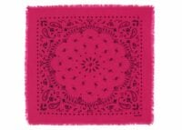 kujten small cashmere bandana little hachi fuchsia 1 1