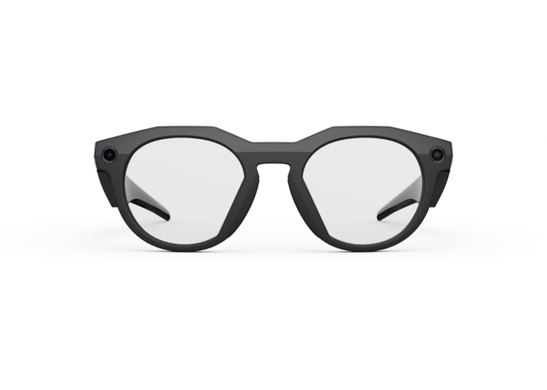 Oakley Meta HSTN AI Smart Glasses Clear Lens Black