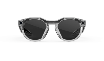 Oakley Meta HSTN AI Smart Glasses Clear to Grey Transitions Lens Clear