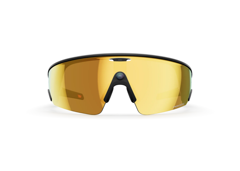 Oakley Meta Vanguard AI Smart Glasses Prizm 24K Lens Black