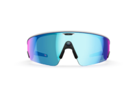 oakley meta vanguard ai smart glasses prizm sapphire lens white 1 1