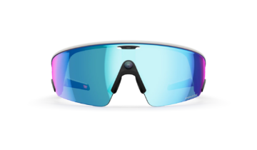 Oakley Meta Vanguard AI Smart Glasses Prizm Sapphire Lens White