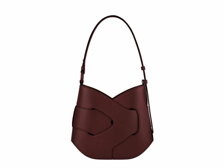 polene nodde hobo edition smooth black cherry 1 1