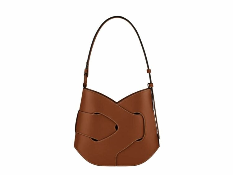 polene nodde hobo edition smooth cognac 1 1