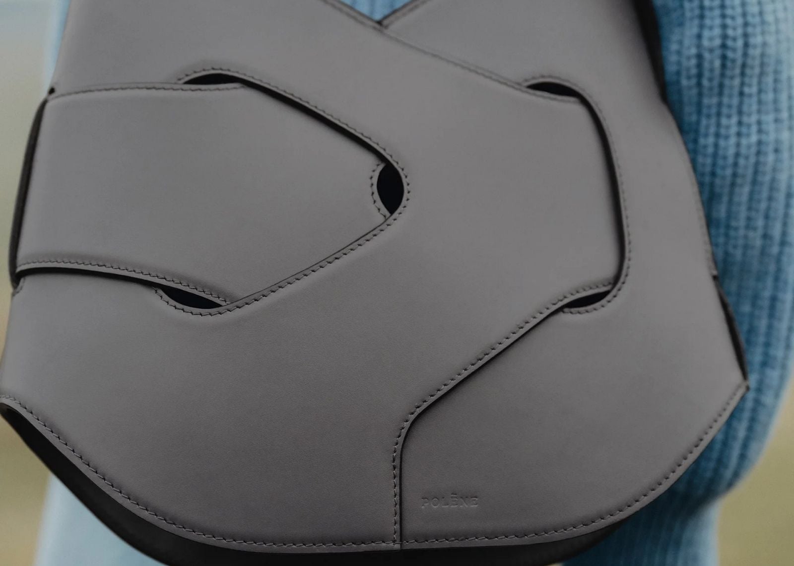 polene nodde hobo edition smooth stone 2 1