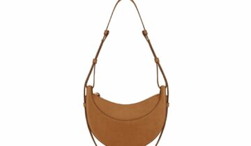 Polène Numéro Dix Edition Crocodile Nubuck Cinnamon