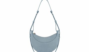 Polène Numéro Dix Edition Crocodile Nubuck Polar