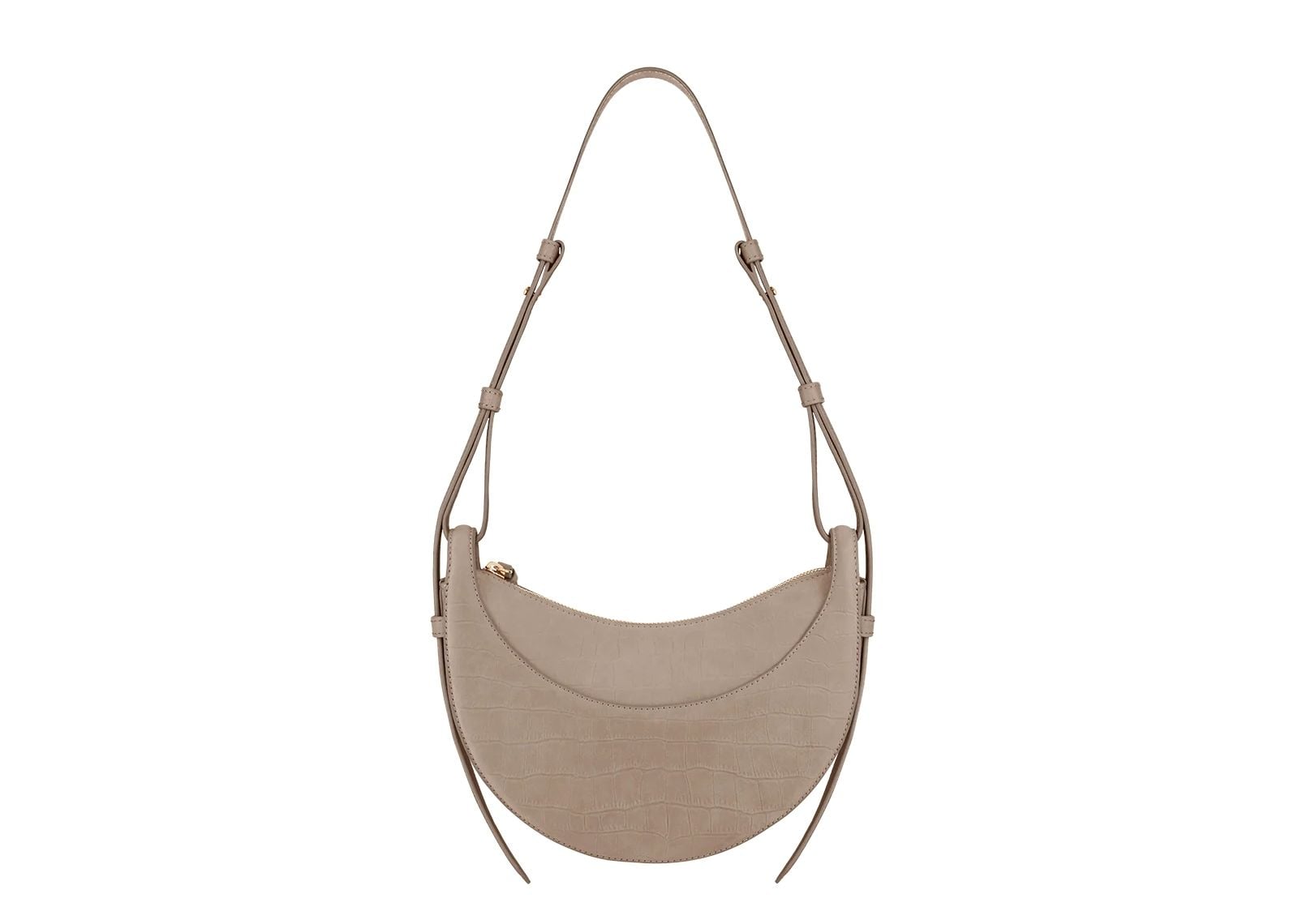 polene numero dix edition taupe nubuck crocodile 1 1