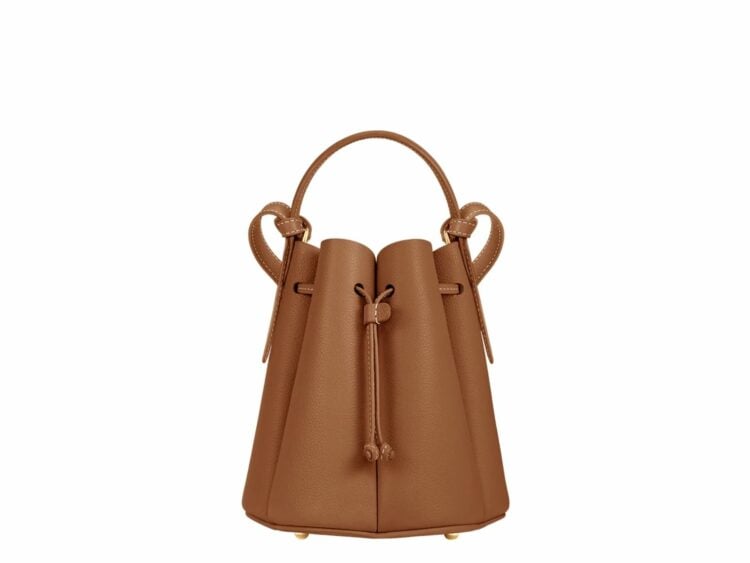 polene numero huit mini edition textured camel 1 1