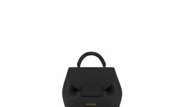 Polène Numéro Un Micro Edition Textured Black