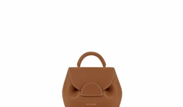 Polène Numéro Un Micro Edition Textured Camel