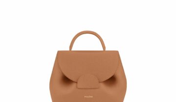 Polène Numéro Un Nano Edition Textured Tan