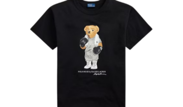 Polo Ralph Lauren Polo Bear Cotton Jersey T-Shirt Polo Black