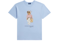 Polo Ralph Lauren Polo Bear Cotton Jersey T-Shirt Baby Blue