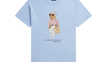 Polo Ralph Lauren Polo Bear Cotton Jersey T-Shirt Baby Blue