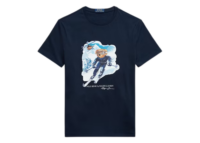 Polo Ralph Lauren Polo Bear Custom Slim Fit T-Shirt Worth Navy