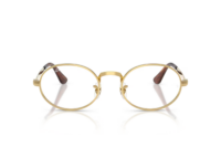 ray ban aap rocky oval metal optical eyeglasses arista gold 1 1