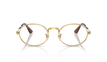 Ray-Ban A$AP Rocky Oval Metal Optical Eyeglasses Arista Gold