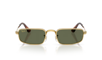 Ray-Ban A$AP Rocky RB3927 Metal Sunglasses Green Polarized Lens Arista Gold