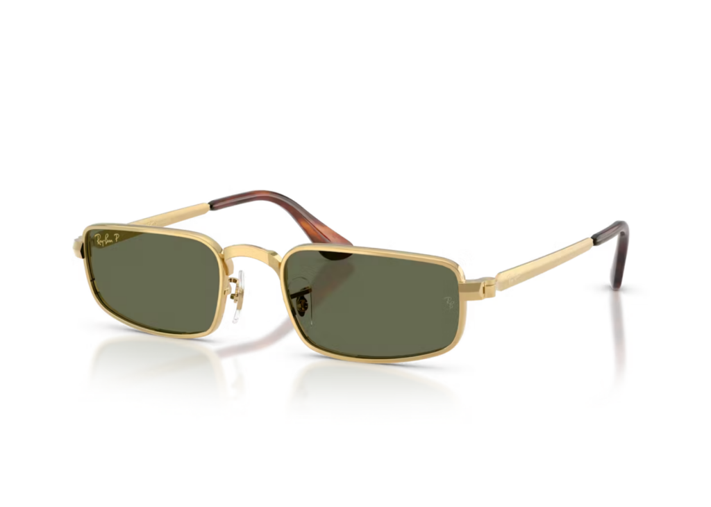 Ray-Ban A$AP Rocky RB3927 Metal Sunglasses Green Polarized Lens