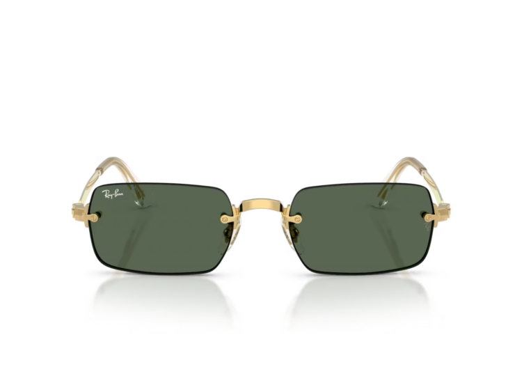 ray ban aap rocky rb3928 metal sunglasses arista gold 1 1