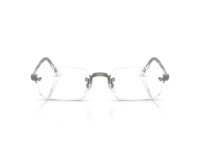 ray ban aap rocky rb3928v metal optical eyeglasses silver 1 1