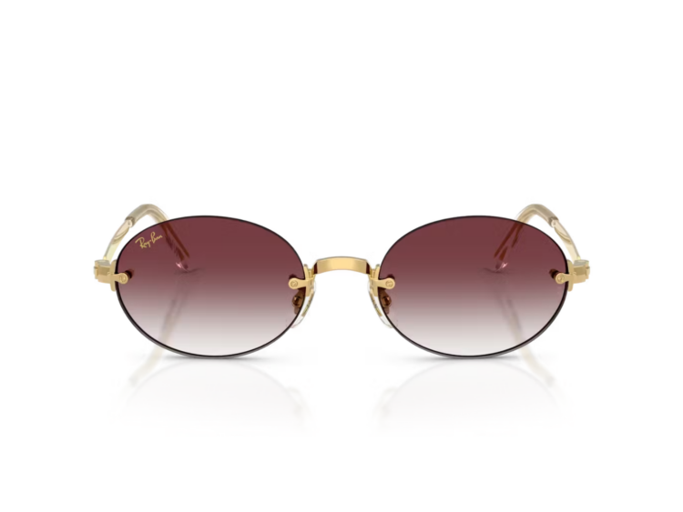 ray ban aap rocky rb3929 metal sunglasses arista gold 1 1