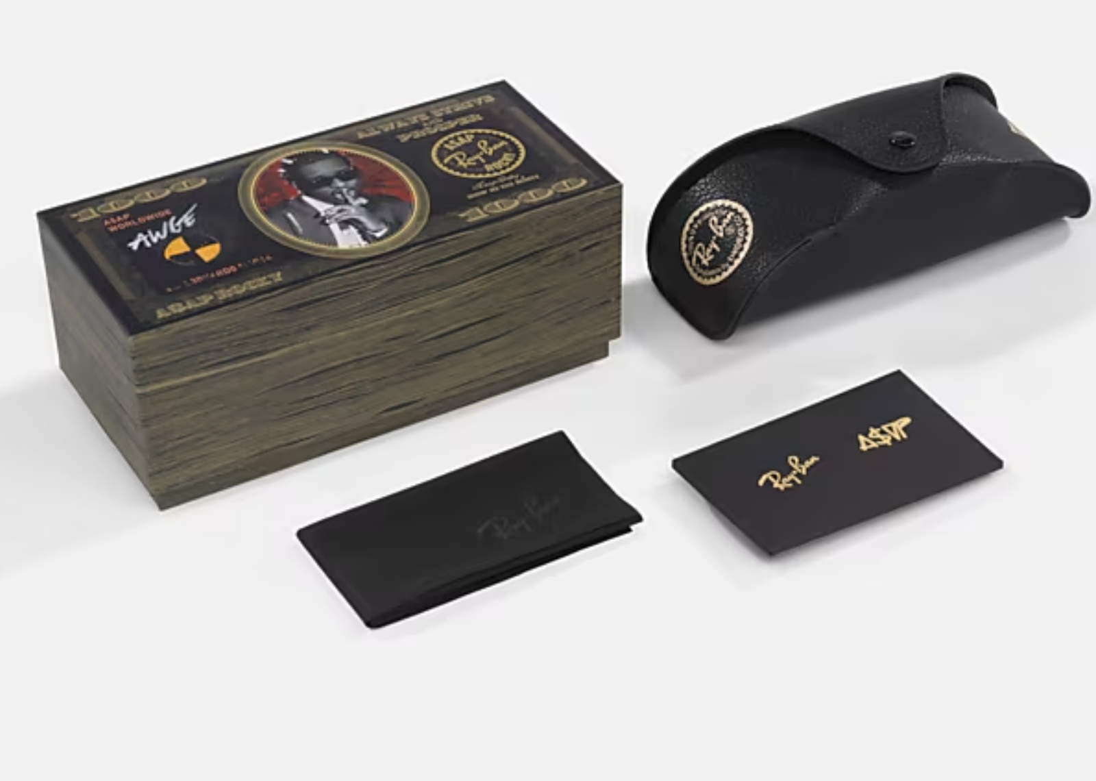 ray ban aap rocky rb3929 metal sunglasses arista gold 5 1