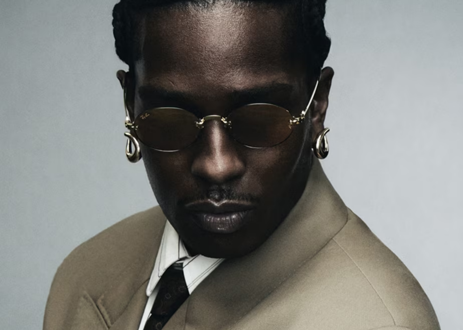 ray ban aap rocky rb3929 metal sunglasses arista gold 6 1