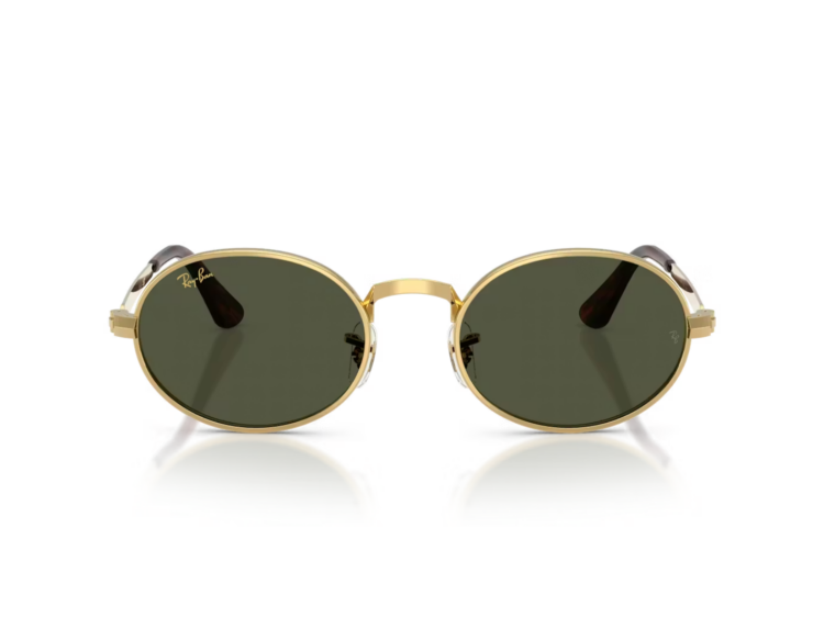 ray ban aap rocky rb3931 metal sunglasses green polarized lens arista gold 1 1