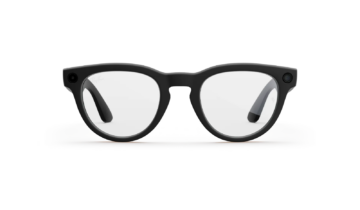 Ray-Ban Meta Headliner Gen 2 AI Smart Glasses Clear Lens Matte Black