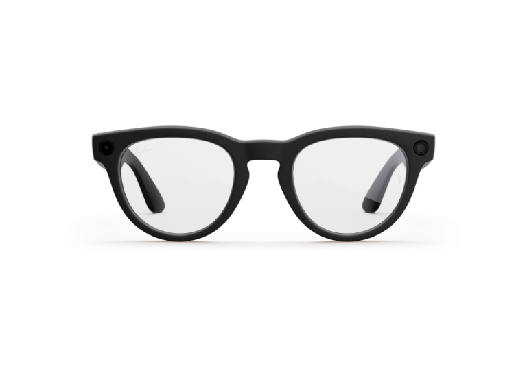 Ray-Ban Meta Headliner Gen 2 AI Smart Glasses Clear Lens Matte Black