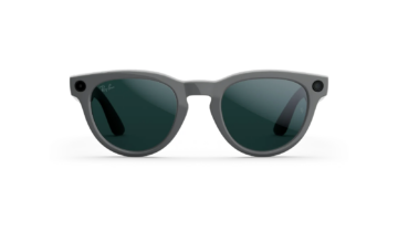 Ray-Ban Meta Headliner Gen 2 AI Smart Glasses Emerald Transitions Lens Shiny Asteroid Grey