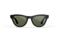 ray ban meta skyler gen 2 ai smart glasses green lens shiny black 1 1