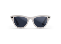 Ray-Ban Meta Skyler Gen 2 AI Smart Glasses Sapphire Transitions Lens Shiny Chalky Grey