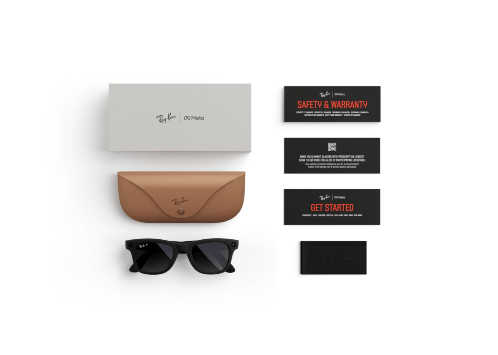 Ray-Ban Meta Wayfarer Gen 1 AI Smart Glasses Polarized Gradient