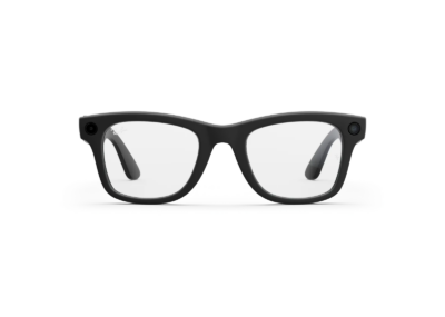 Ray-Ban Meta Wayfarer Gen 2 AI Smart Glasses Clear Lens Matte Black