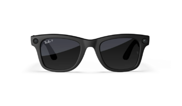 Ray-Ban Meta Wayfarer Gen 2 AI Smart Glasses Polarized Gradient Graphite Lens Matte Black