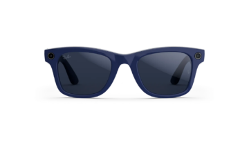 Ray-Ban Meta Wayfarer Gen 2 AI Smart Glasses Sapphire Transitions Shiny Cosmic Blue